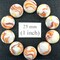 GELATO White/Orange/Yellow Glass Marbles 25mm (1 inch) SHOOTER Taw Lot